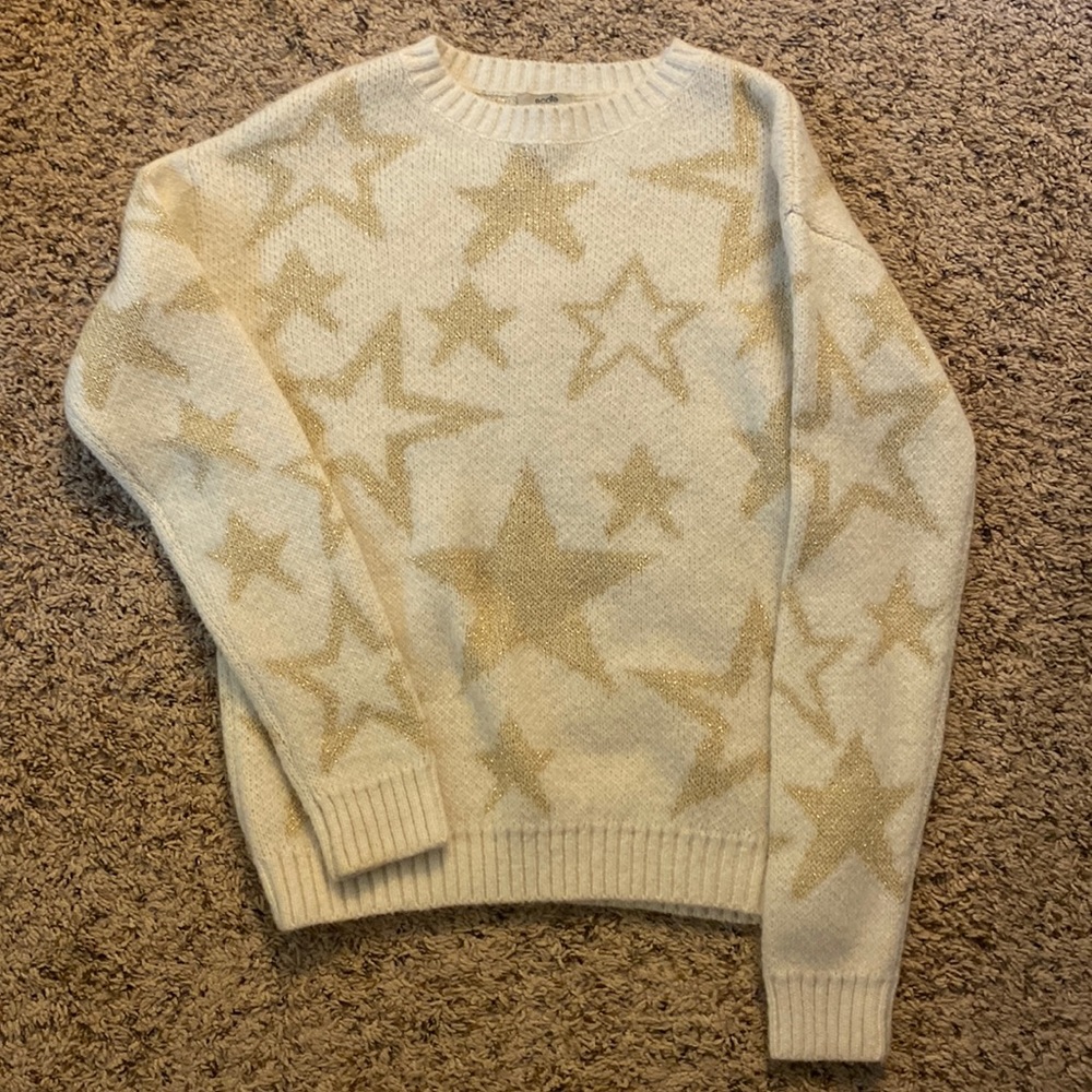 Ecoté golden stars sweater